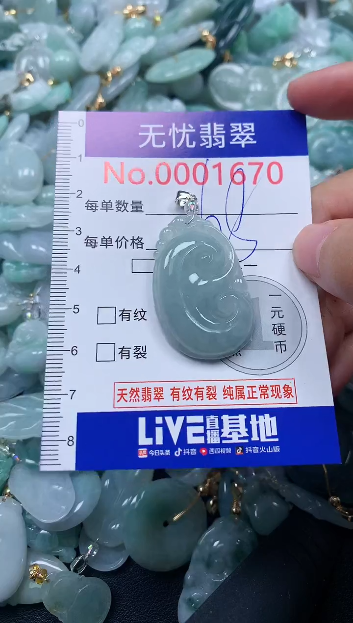 颈饰未镶嵌翡翠1670