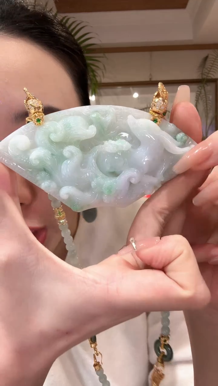 【闪购商品】翡翠颈饰未镶嵌国风