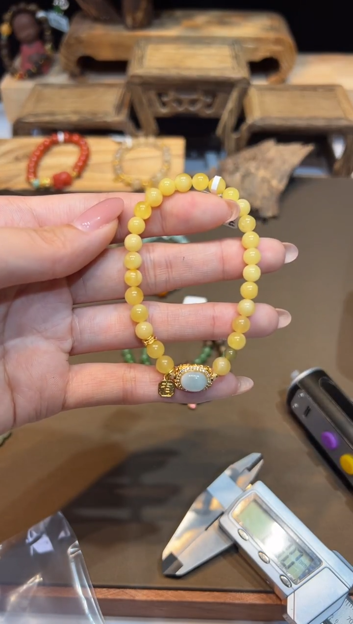 未镶嵌琥珀手饰手饰@@E7127