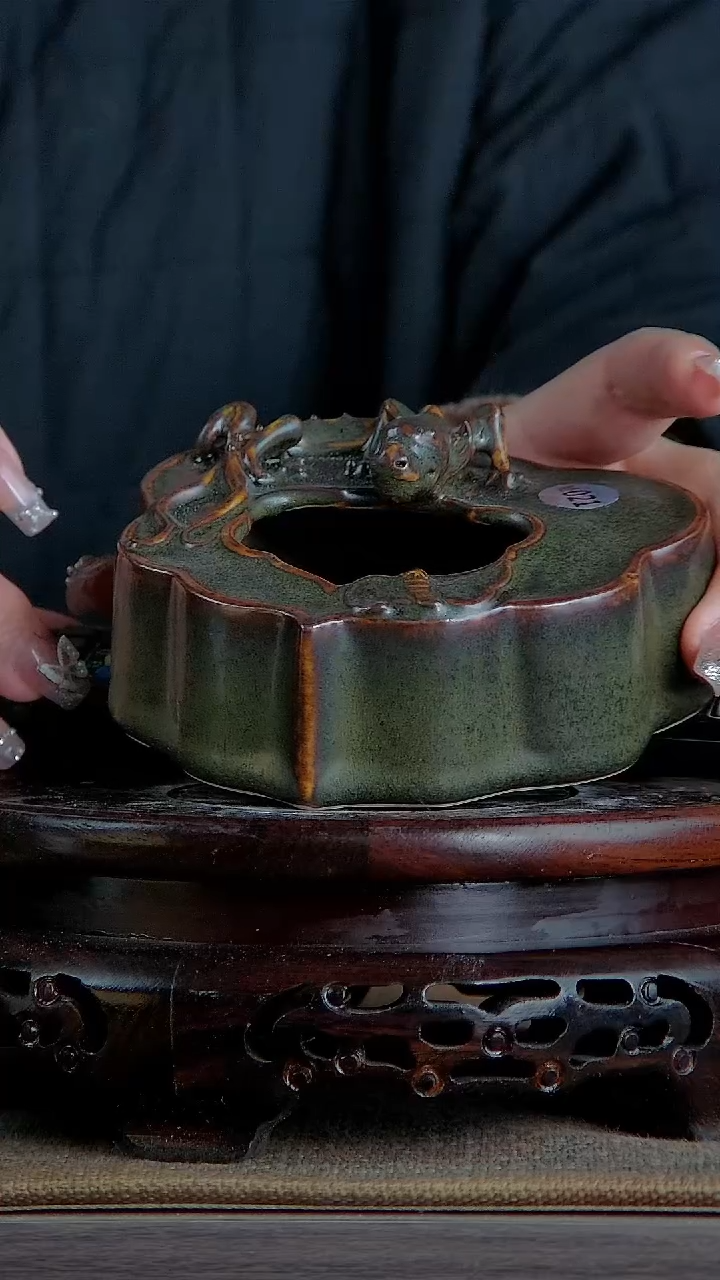 【闪购商品】景韵堂仿清茶叶末釉