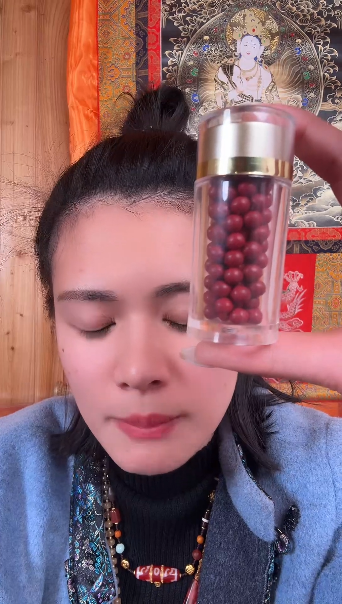 铁合金花岗石素**然藏式风格珠串