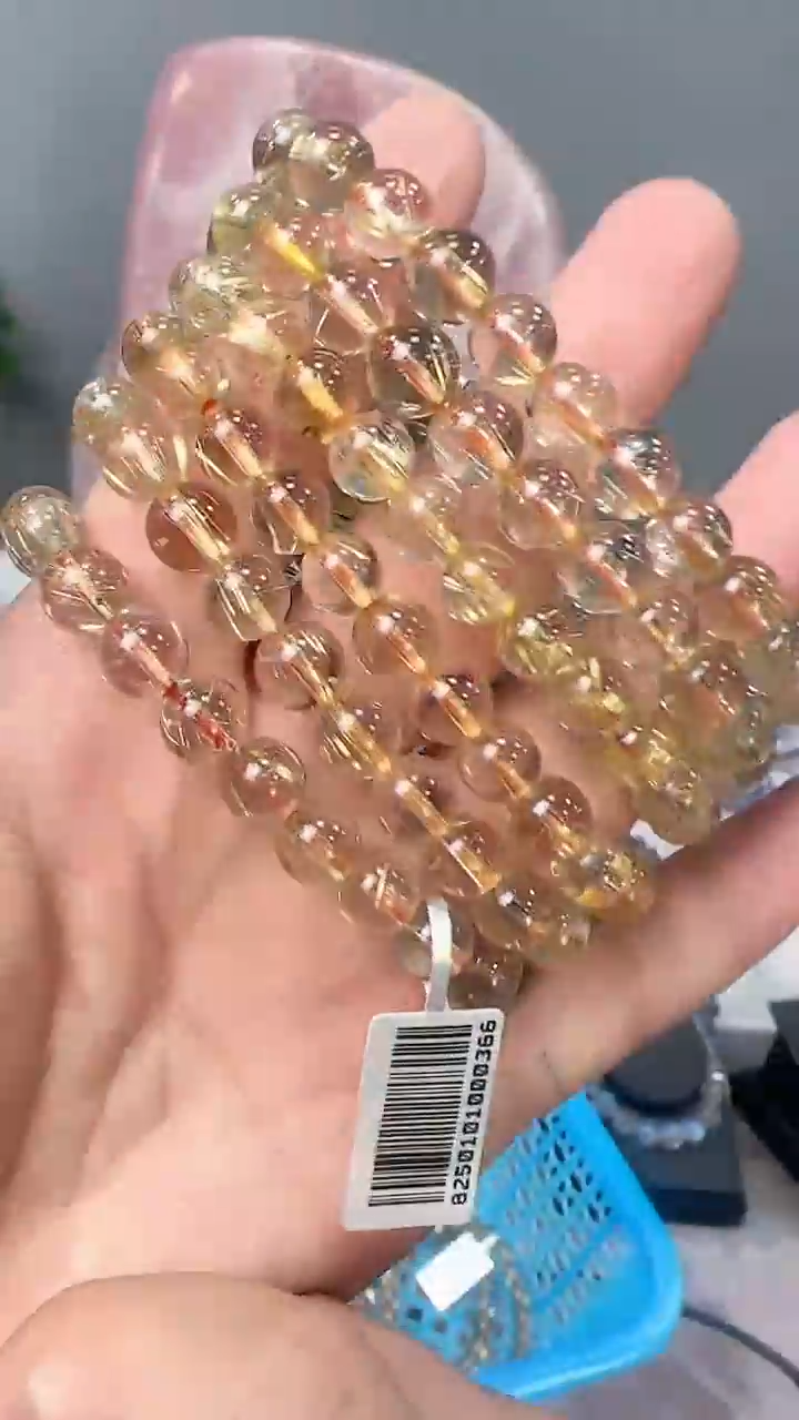 【闪购商品】水晶手链未镶嵌GCK967约8mm多样性发一件