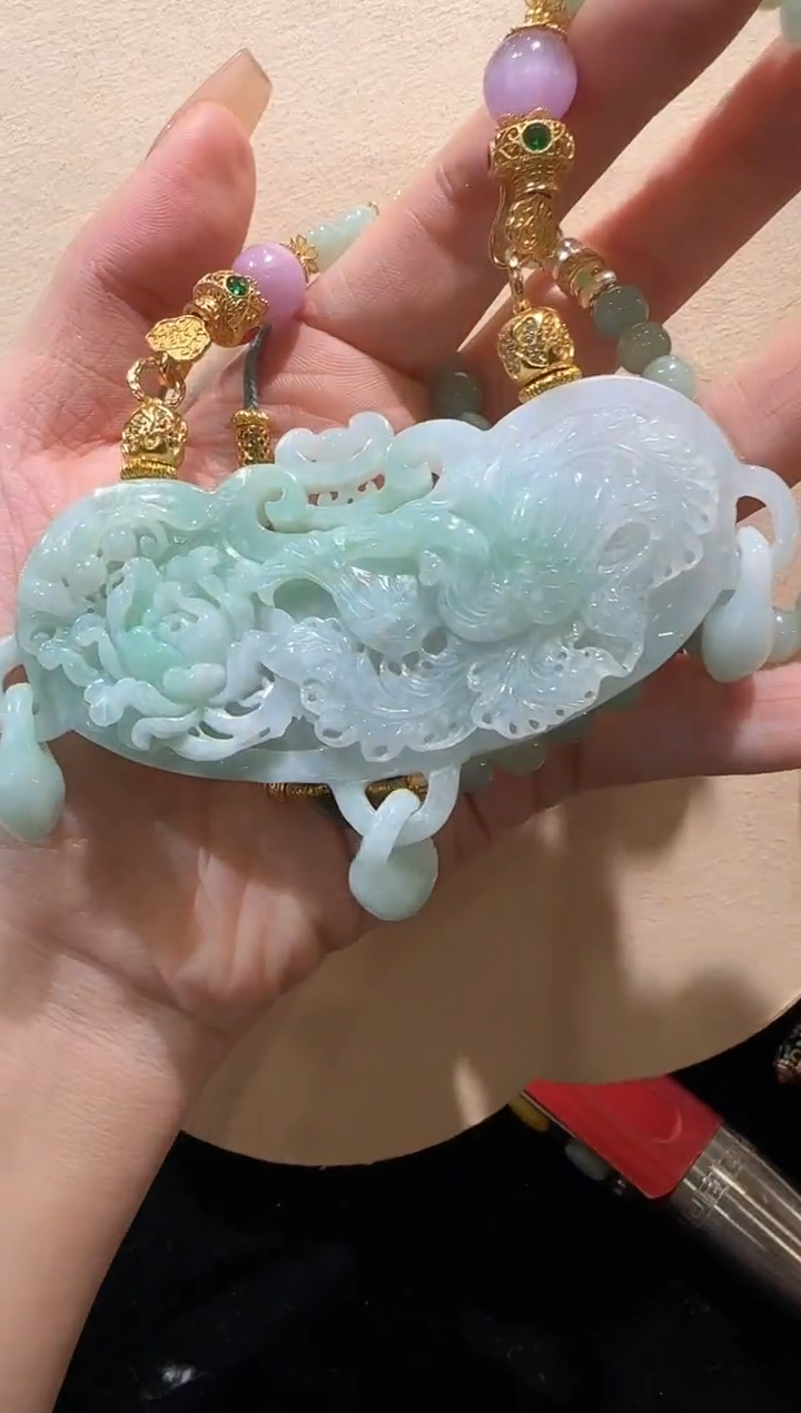 【闪购商品】翡翠颈饰未镶嵌国风