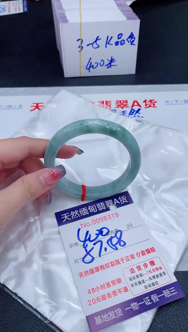 未镶嵌手镯翡翠400.00