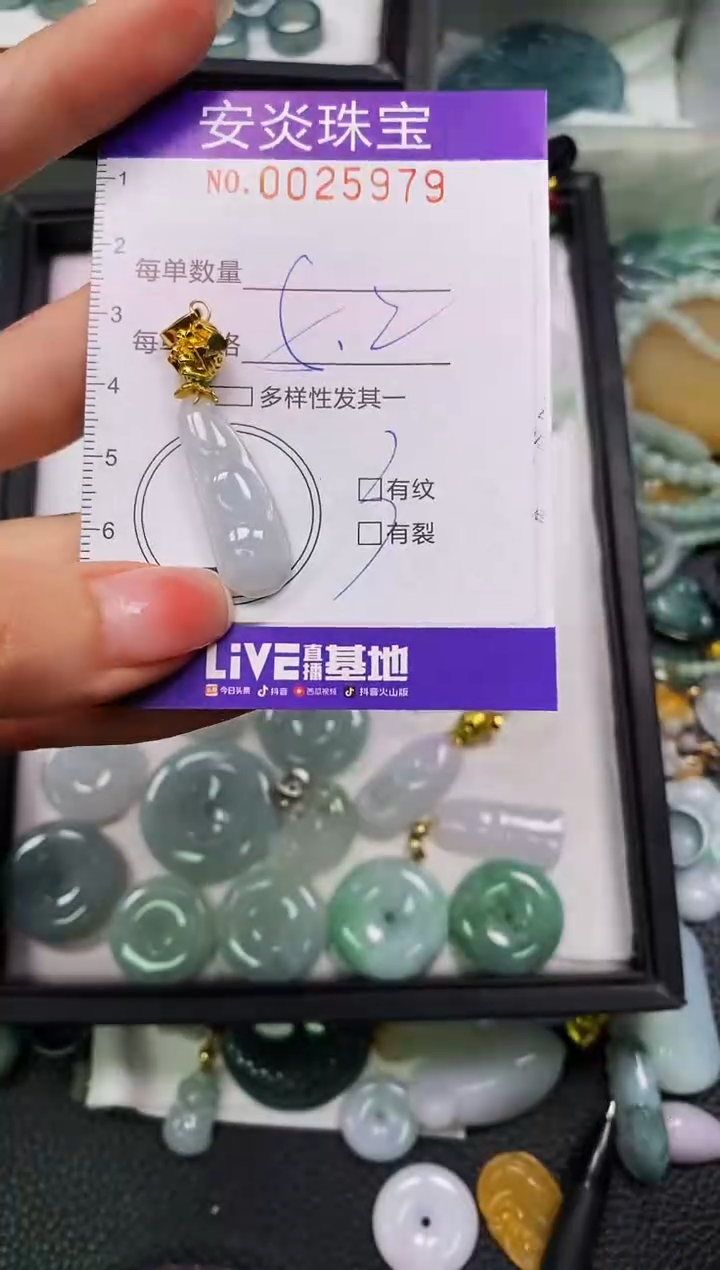 颈饰未镶嵌翡翠闪购0025979