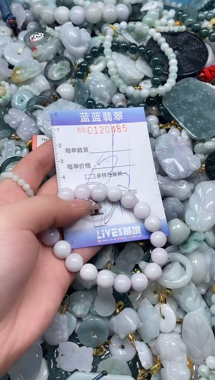 【闪购商品】翡翠颈饰未镶嵌闪购0120485多样性发其一