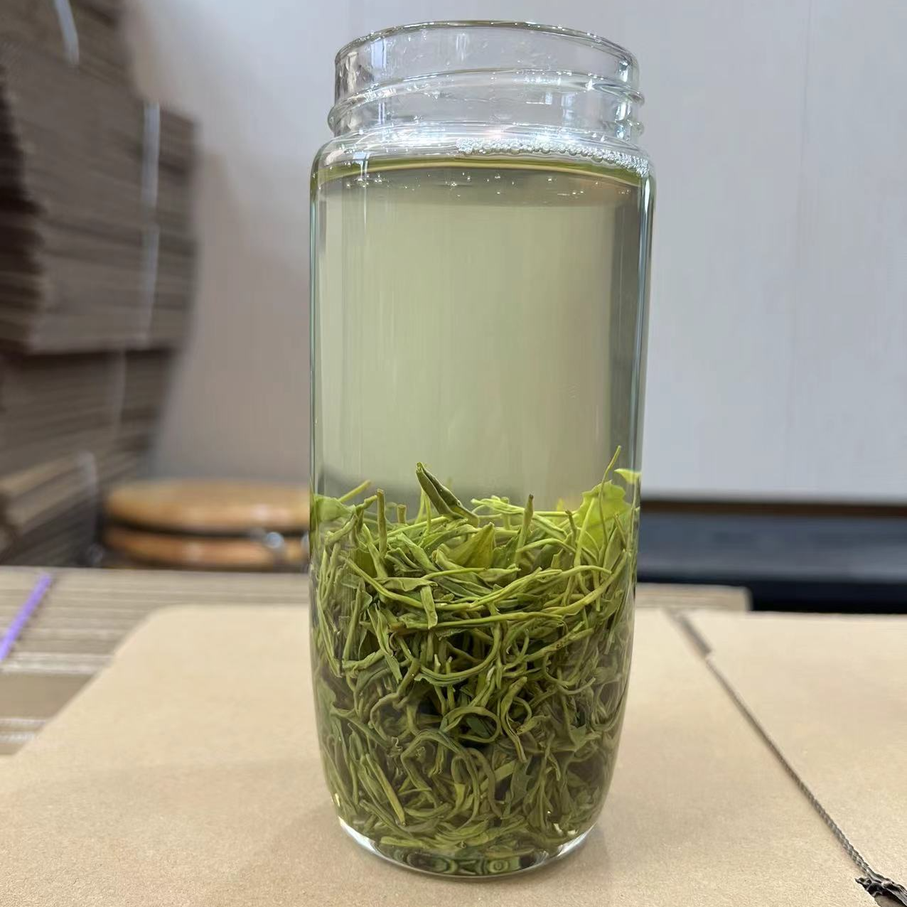 炒青 2025年新茶108岳西炒青味浓耐泡口粮高山绿茶500g