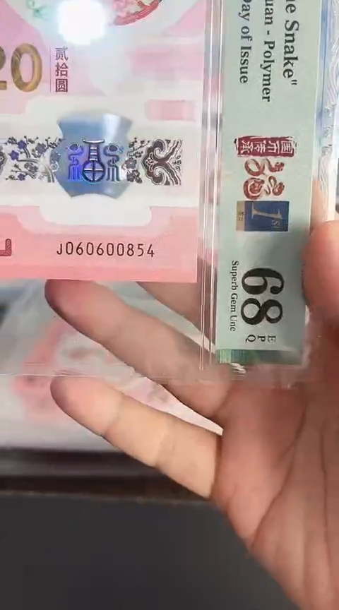 【闪购商品】塑料蛇钞单张060600854PMG68分