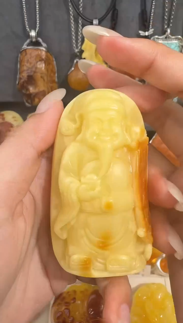 裸石琥珀未镶嵌净*️琥珀