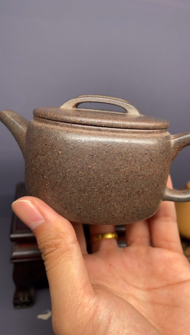 茶壶紫砂岩中泥折嘴汉瓦