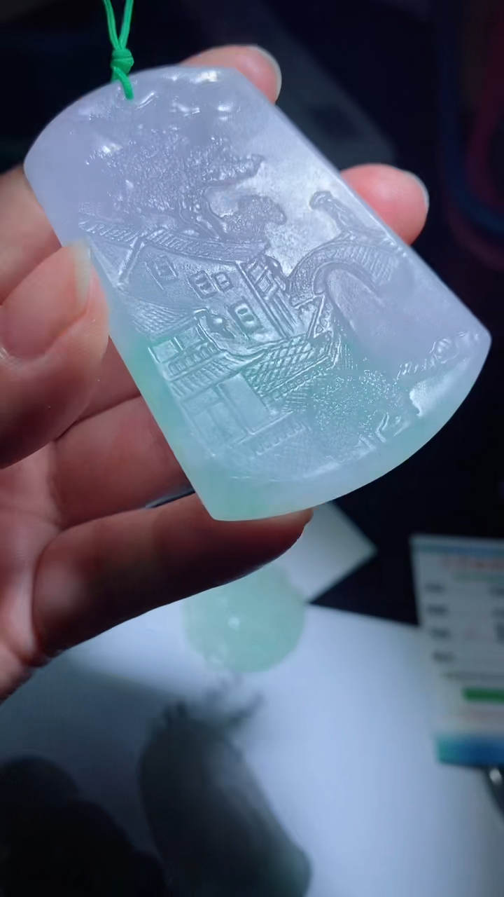 【闪购商品】定制翡翠定制毛货未镶嵌定制毛货03655