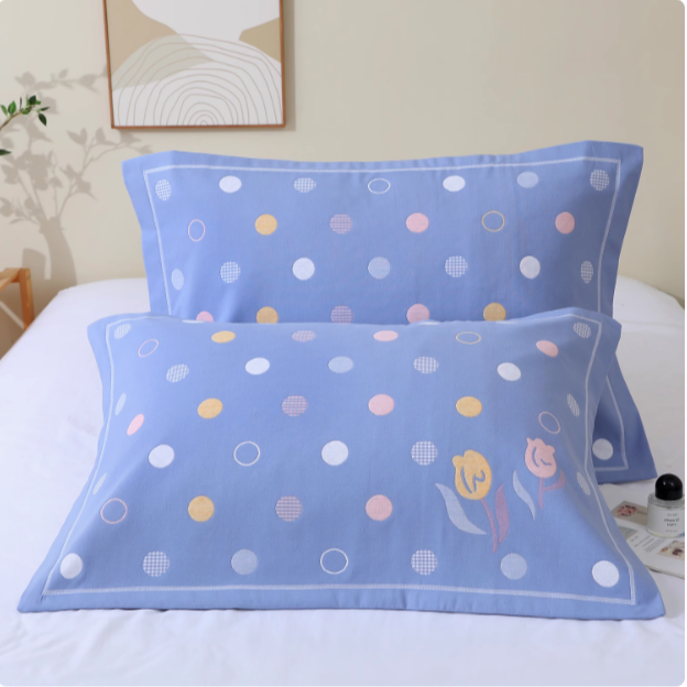 101-200纯棉枕套一对装全棉枕头套宿舍单人四季通用新款加厚印花