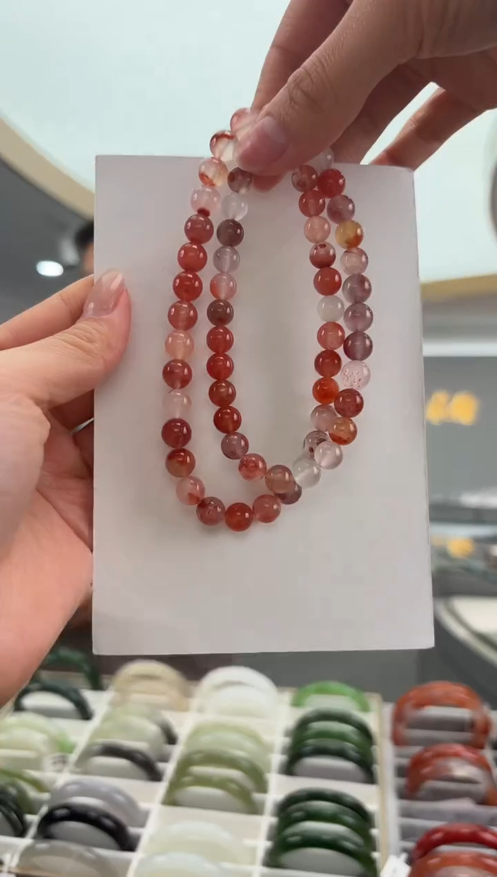 颈饰未镶嵌南红玛瑙13