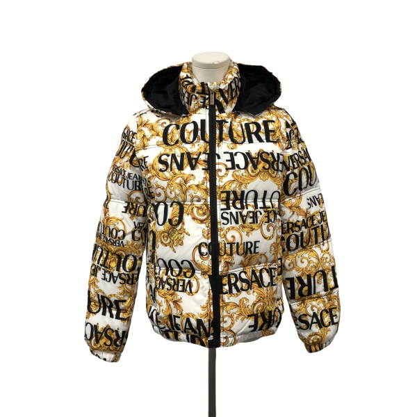 妃鱼/Versace Jeans Couture/聚酯纤维/羽绒服/95新/马0124