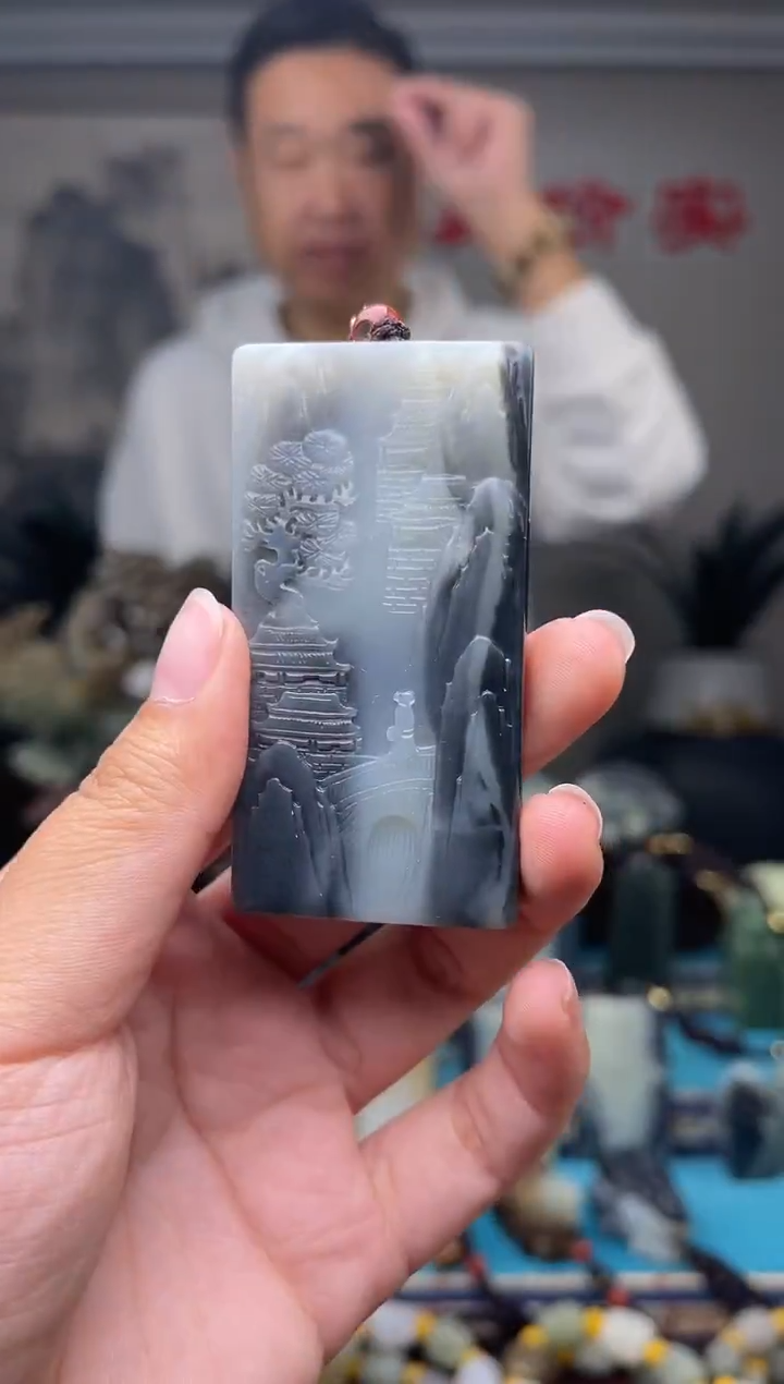 未镶嵌和田玉挂件1