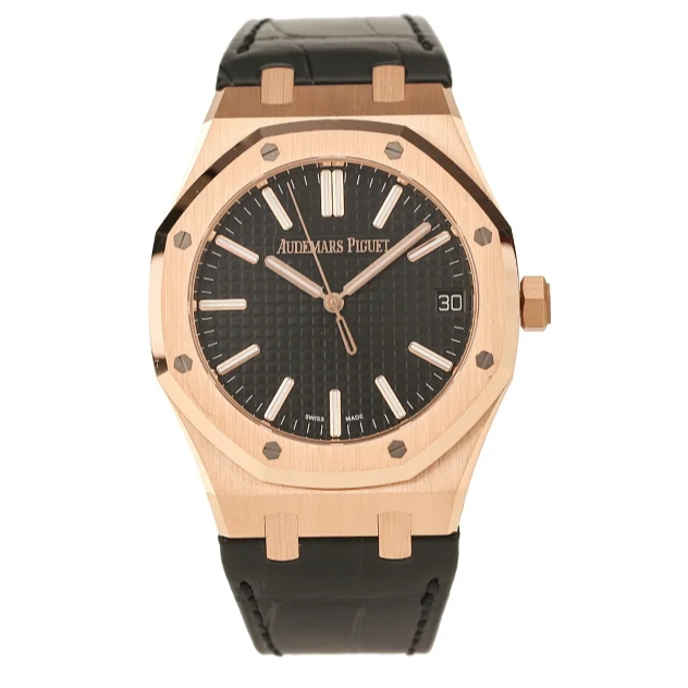 95新 Audemars Piguet/爱彼 礼尚往来15510卡22年男表FN9726C