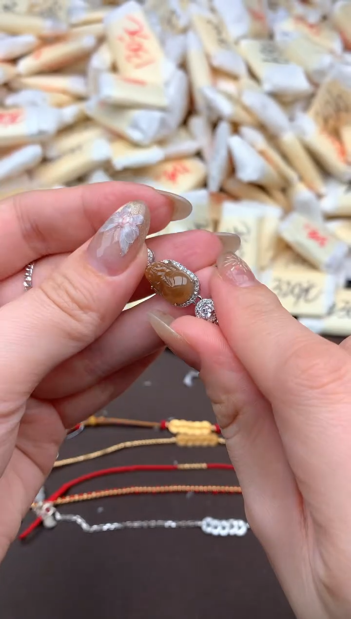 【闪购商品】翡翠挂件银S925镶嵌    一