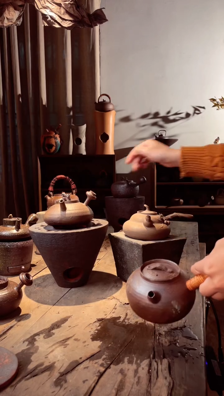 【闪购商品】壶潮州纯手工小斗笠炉