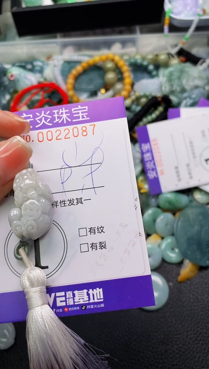 颈饰未镶嵌翡翠闪购0022087