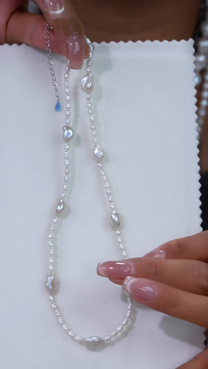 未镶嵌淡水珍珠项链832