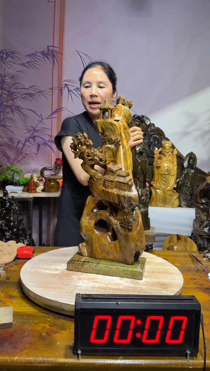 金丝楠金丝楠木雕刻摆件