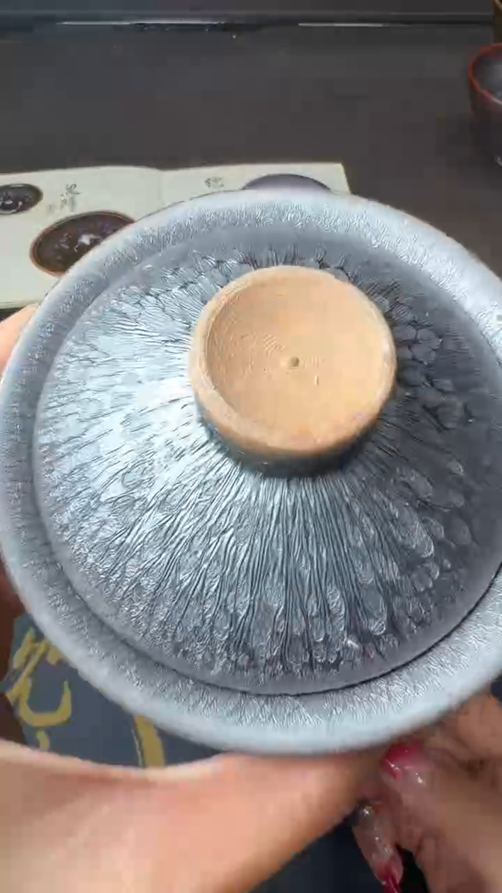 【闪购商品】茶盏徐长和铠甲盖碗129
