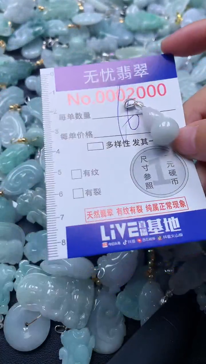 颈饰未镶嵌翡翠2000