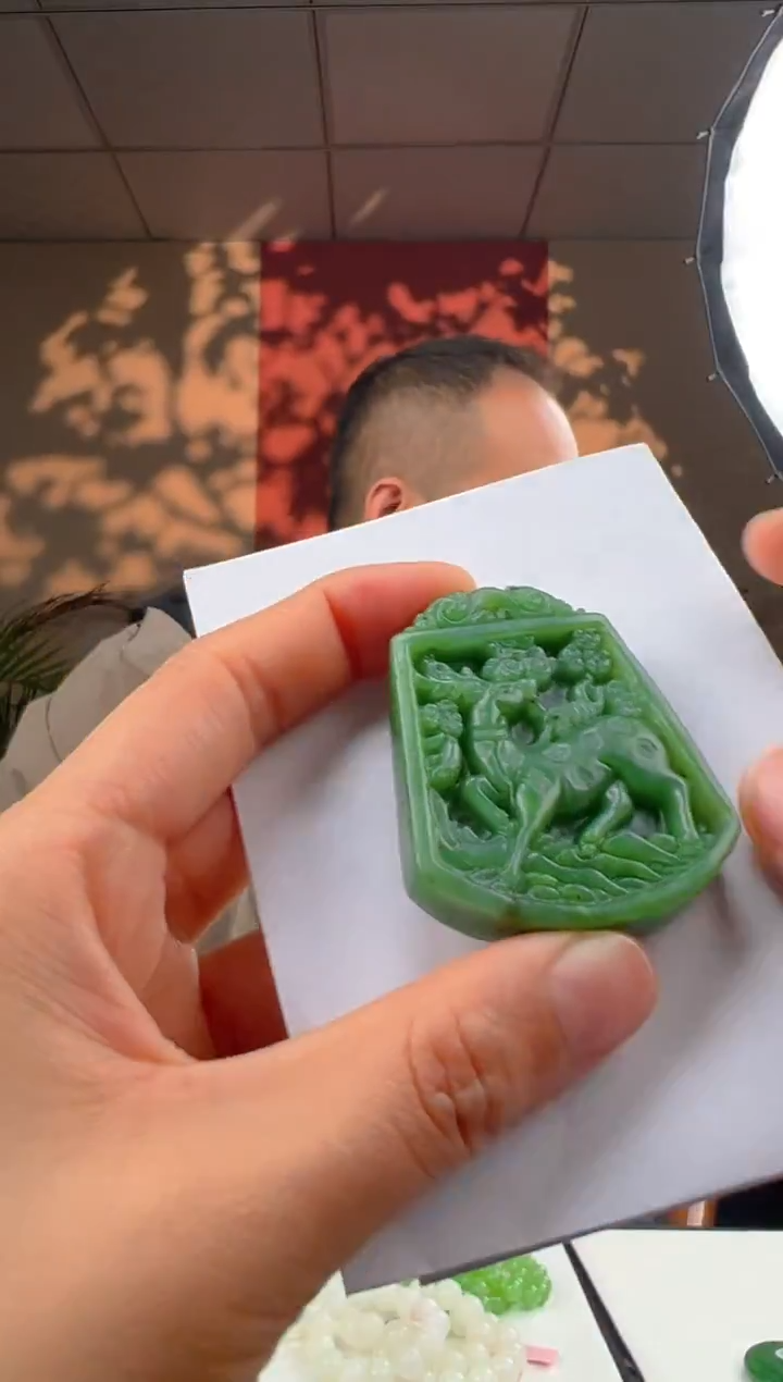 颈饰未镶嵌和田玉a39