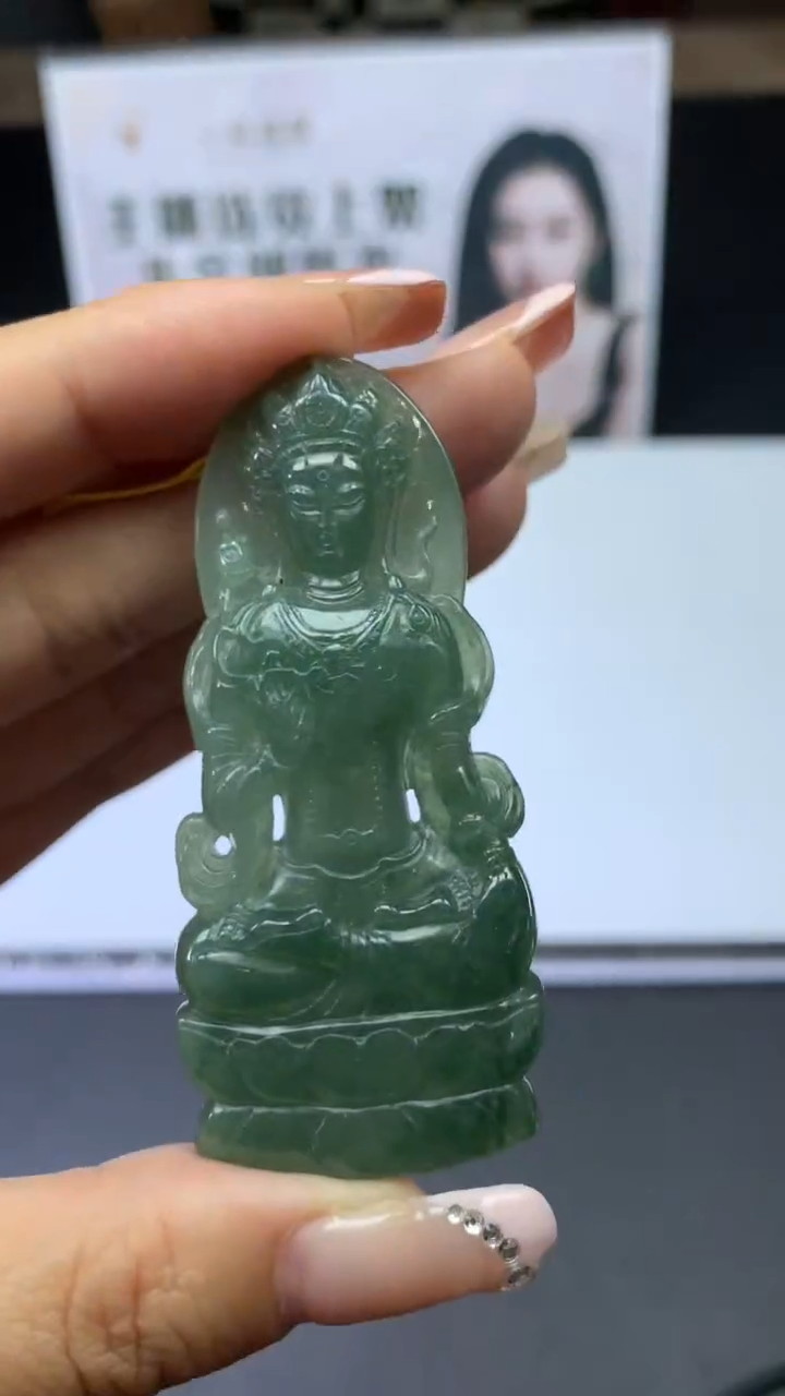 【闪购商品】定制翡翠未镶嵌不退不换CMH1件-A