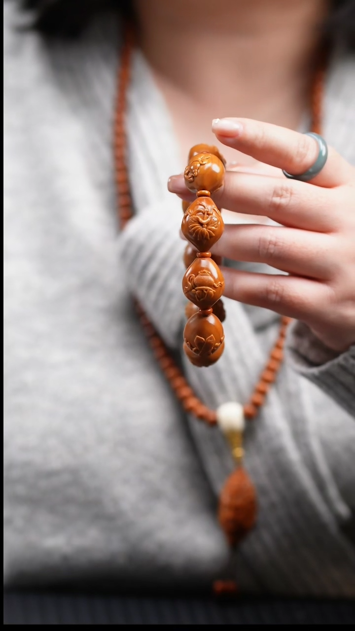 【闪购商品】橄榄核手串/手链暗八仙手串