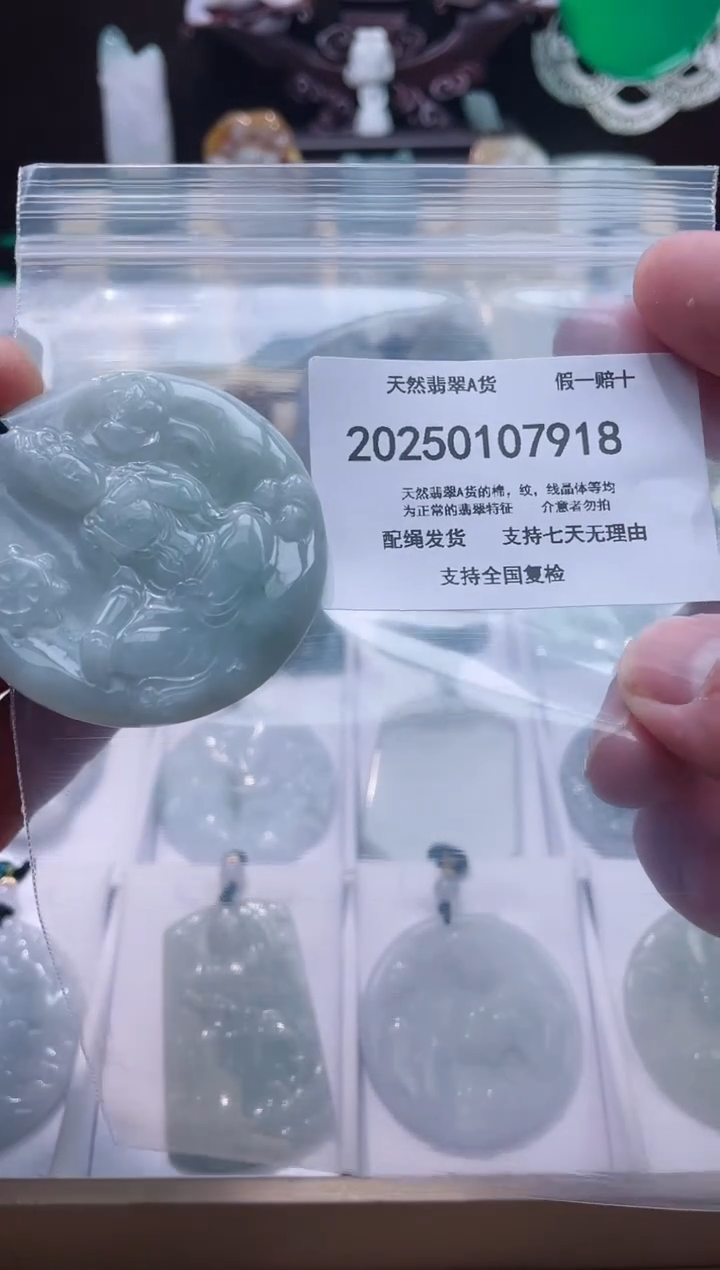【闪购商品】翡翠颈饰未镶嵌闪购商品8号店200250010026