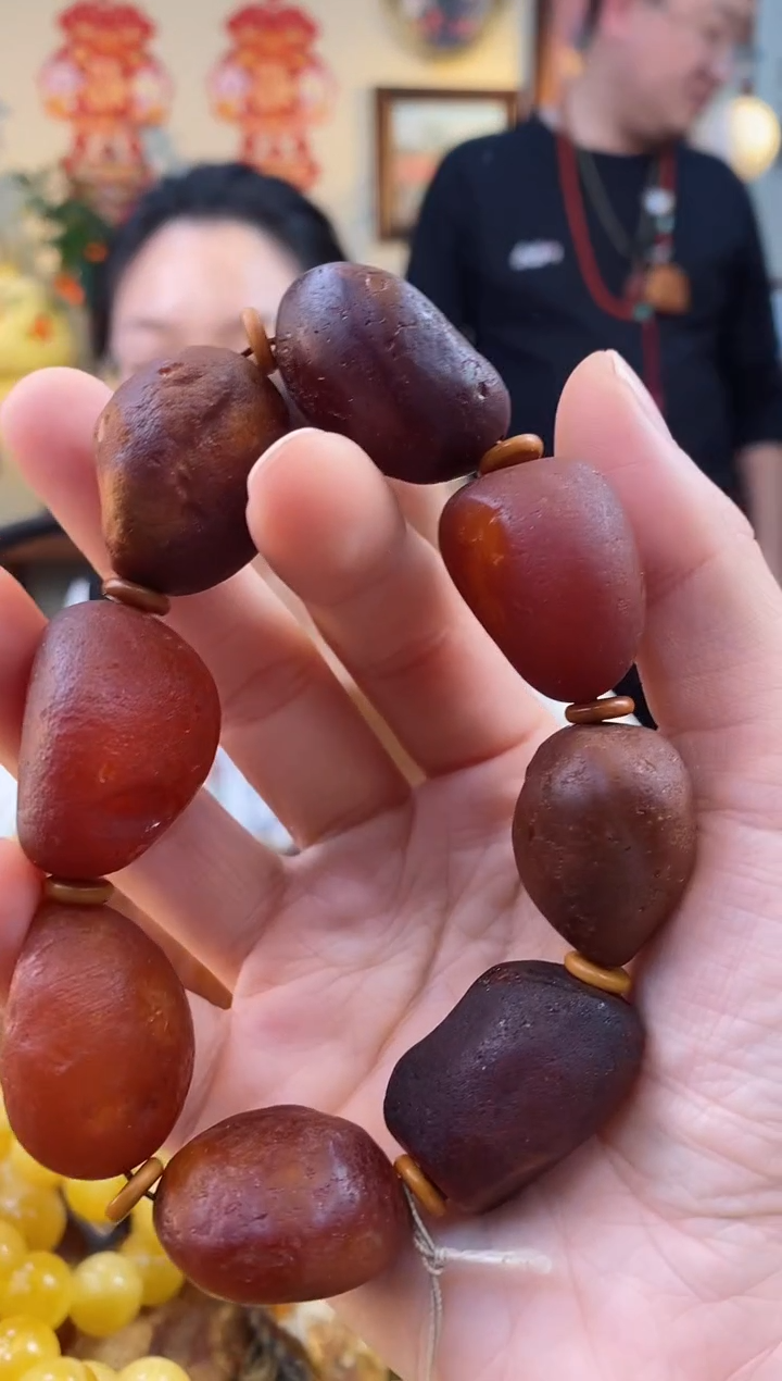 【闪购商品】琥珀手串未镶嵌手串