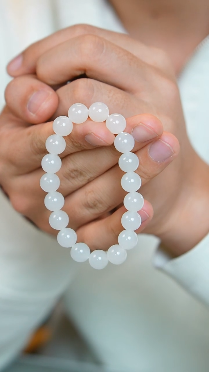 【闪购商品】和田玉手串未镶嵌31号-10mm手串/GG/1