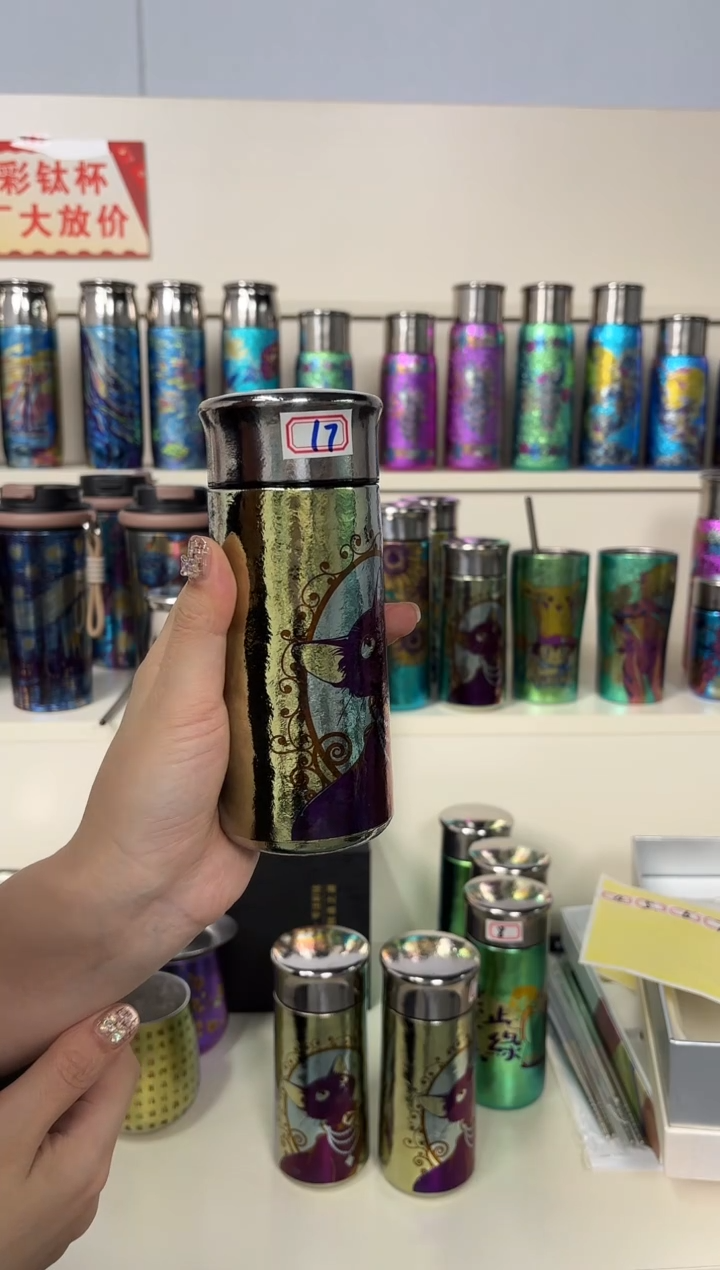 纯钛【微瑕】260 小猫 随机1个