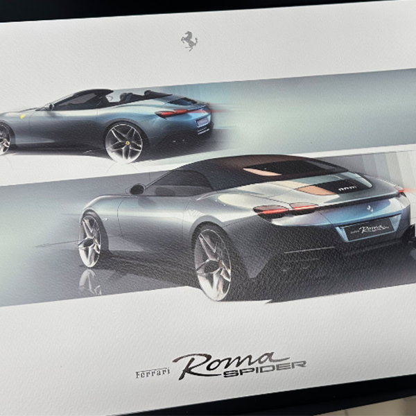 Roma spider车画