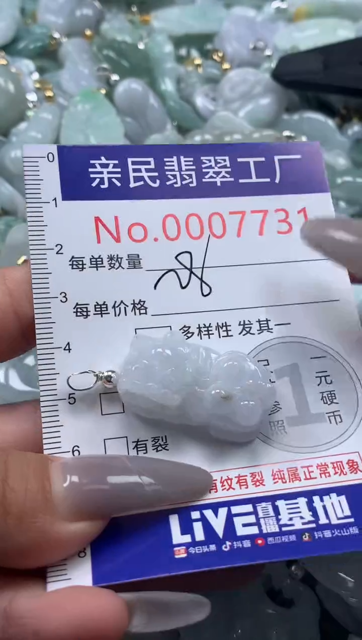 颈饰未镶嵌翡翠7731