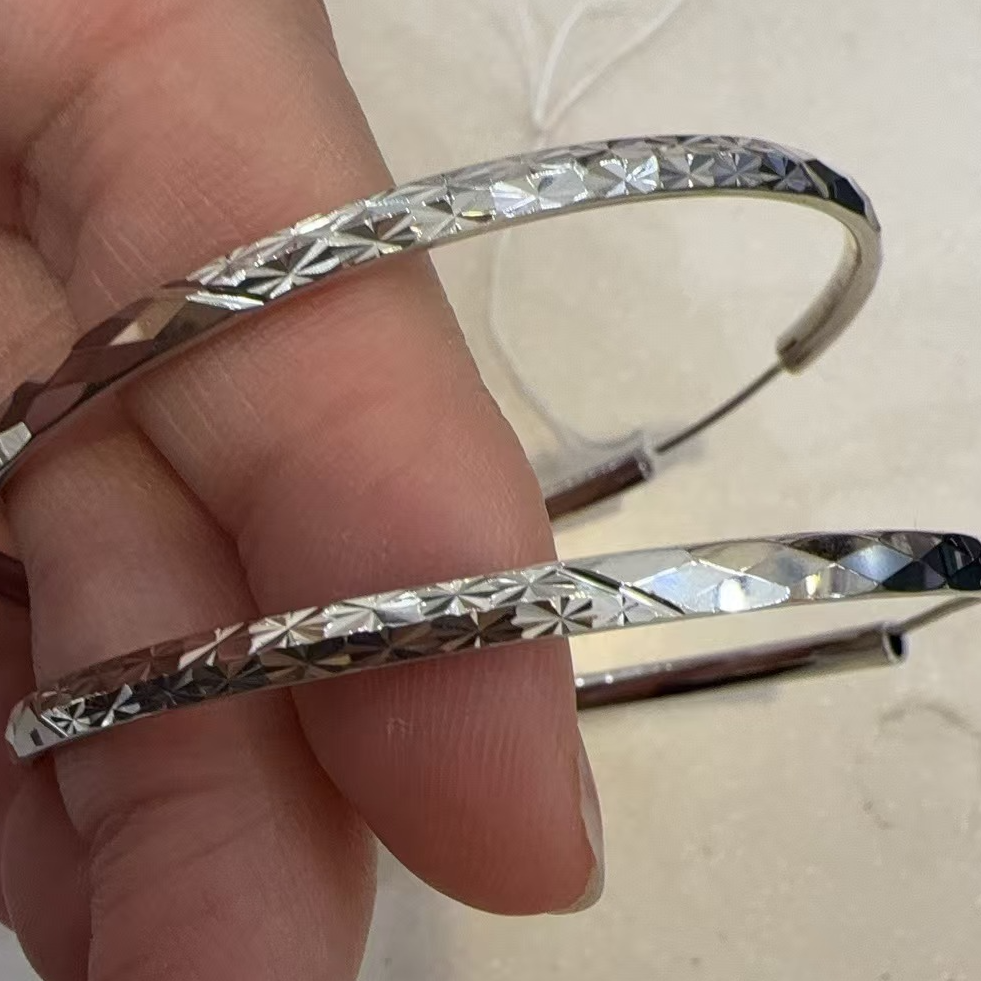 菜百首饰 铂Pt990耳环 庆一