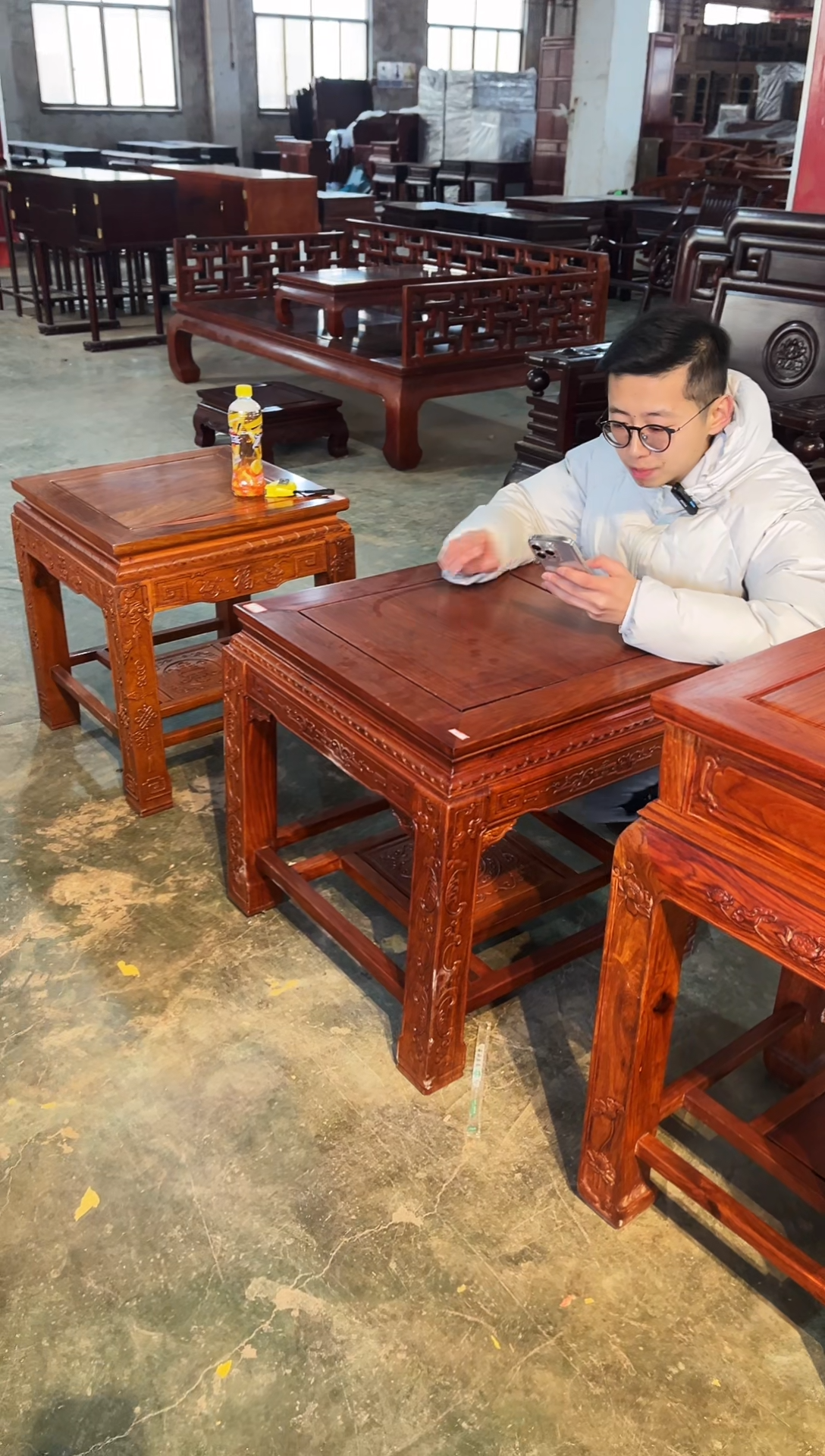 【闪购商品】花梨木类成套家具M10