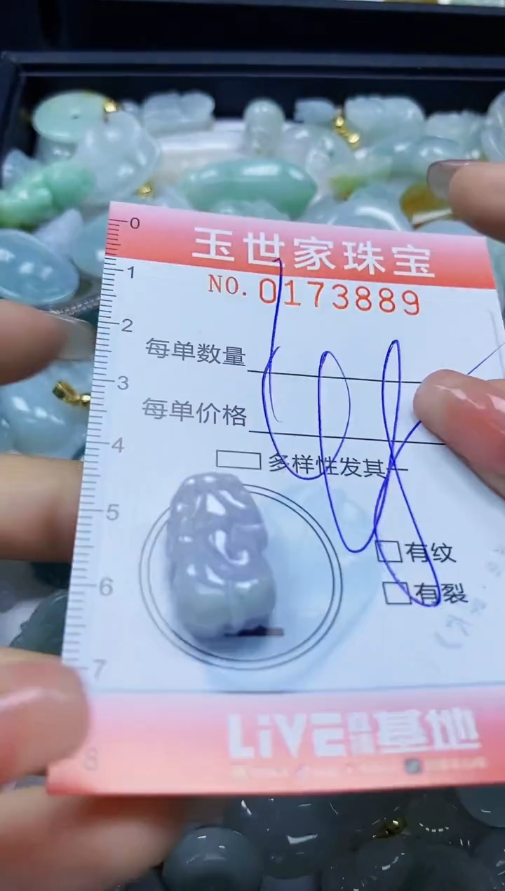 【闪购商品】翡翠颈饰未镶嵌闪购0173889