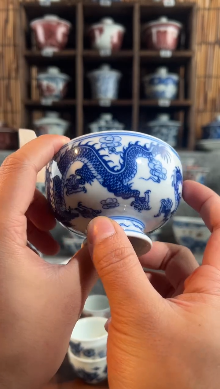 【闪购商品】a196天禄呀那次龙纹高足