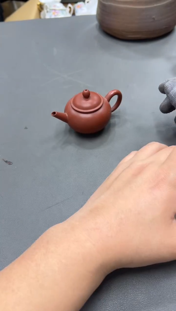 紫砂财*工艺品小四孤品收藏