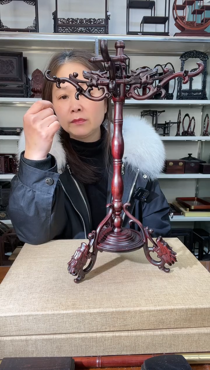 【闪购商品】木木雕红木工艺品底座