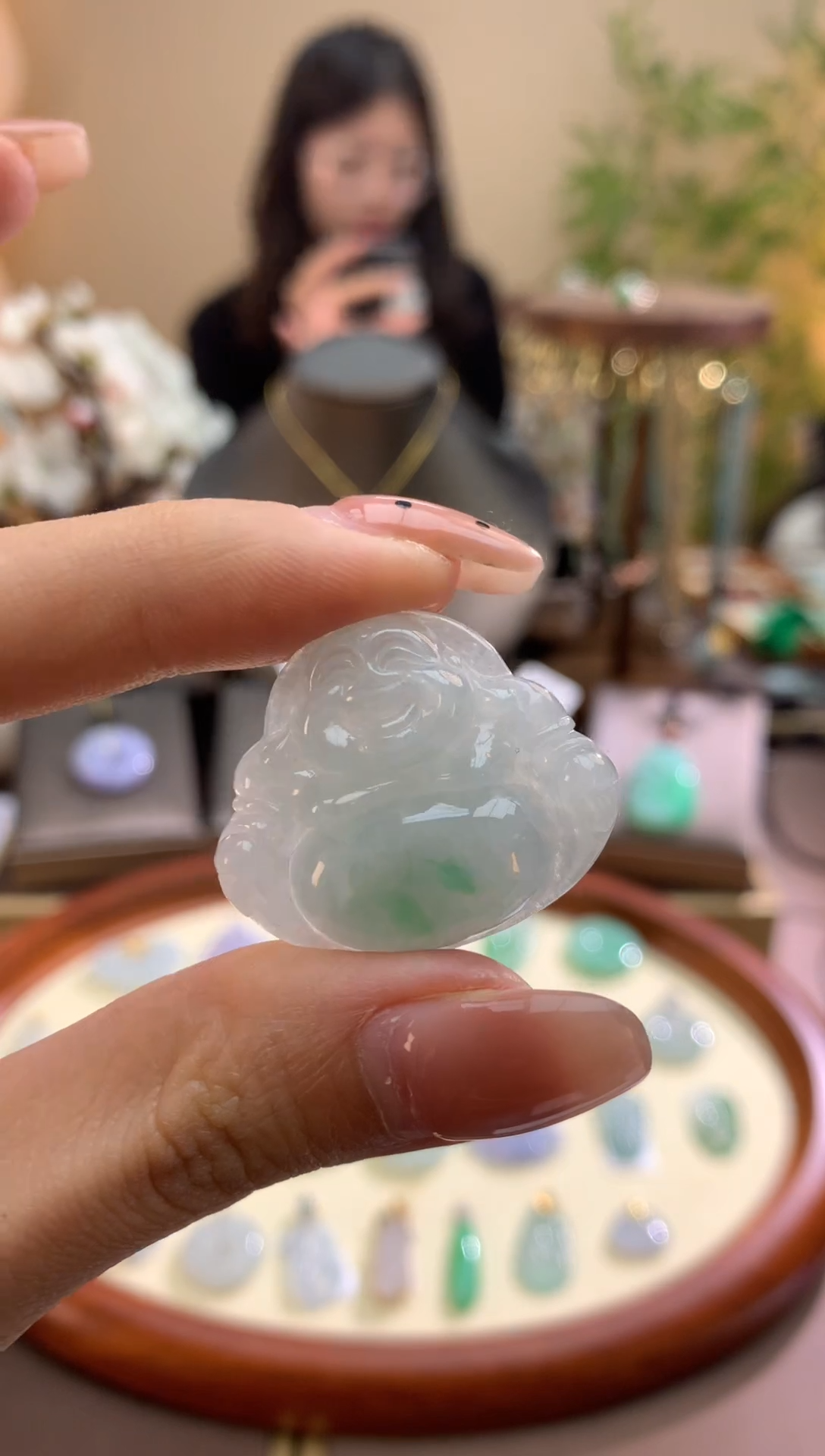 【闪购商品】翡翠颈饰未镶嵌佛公