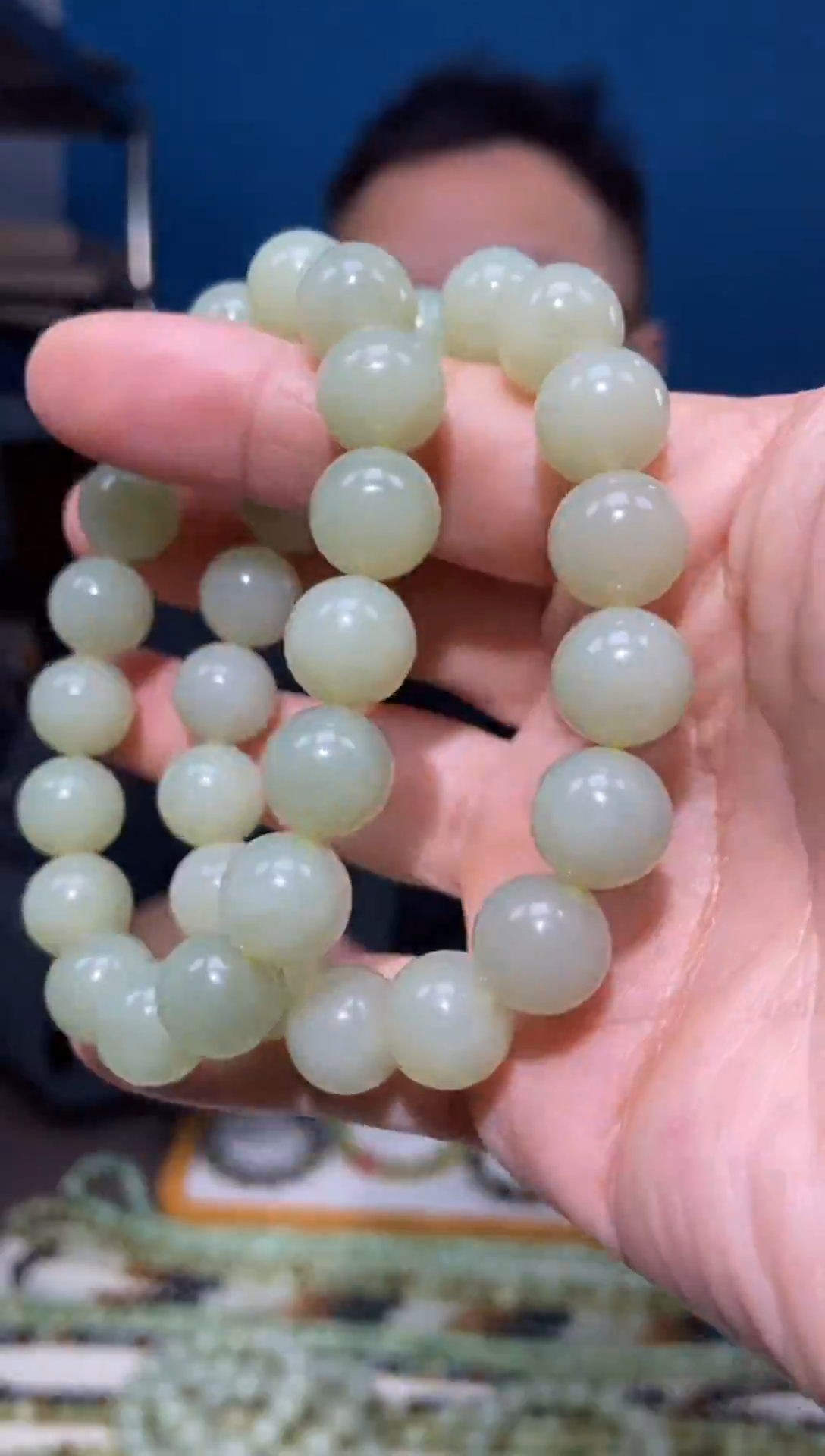 未镶嵌手链和田玉颜色多样性发货拍一发一