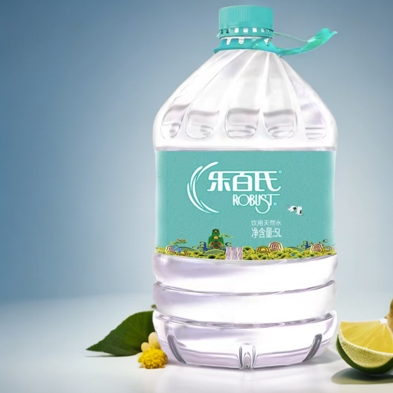 【2件装】乐百氏5L饮用天然水*4桶
