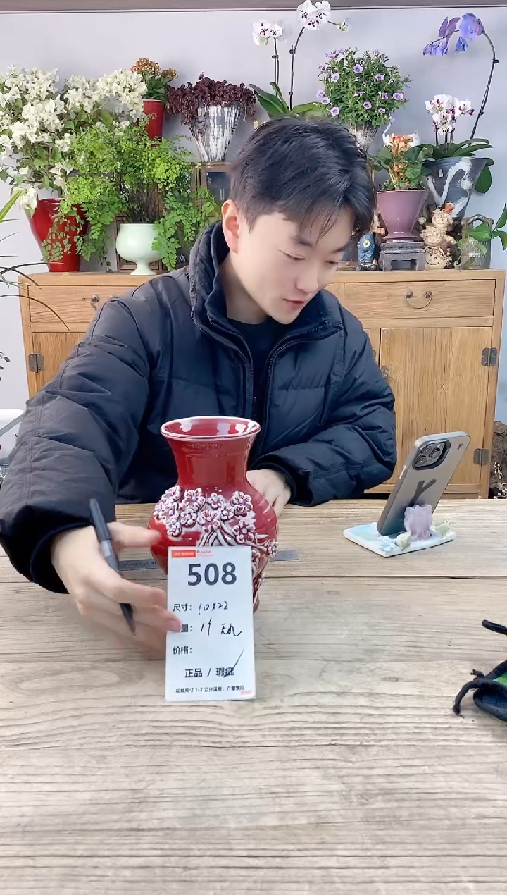 小玩子花盆直播编号508