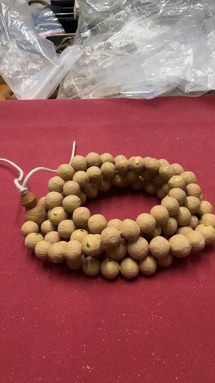 手串凤眼菩提实心凤眼12MM长串