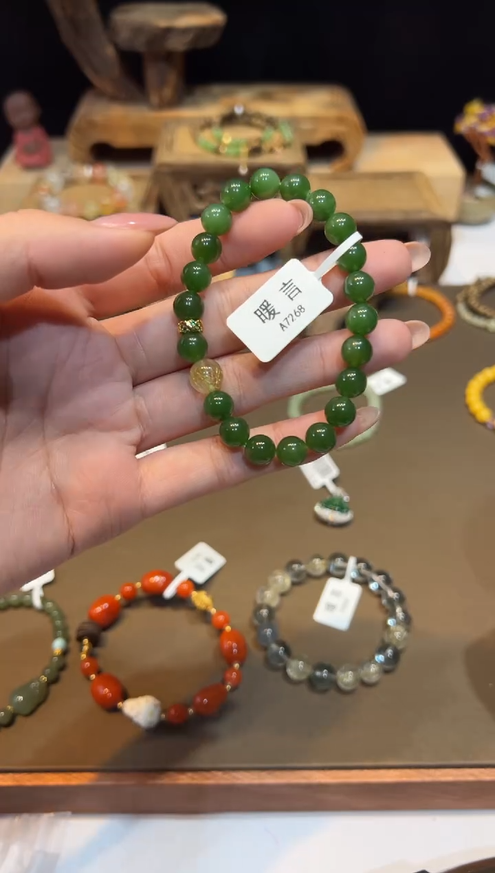 未镶嵌手链和田玉手饰@@A7268