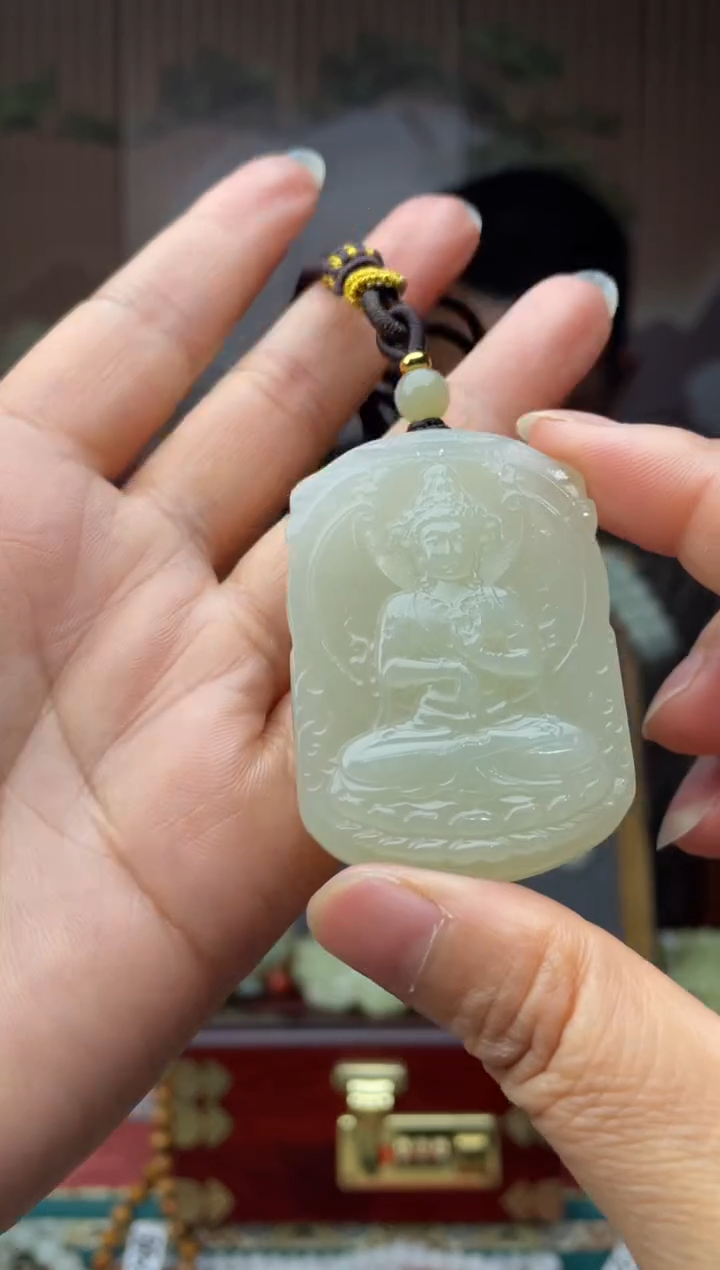 未镶嵌和田玉挂件拍一发一