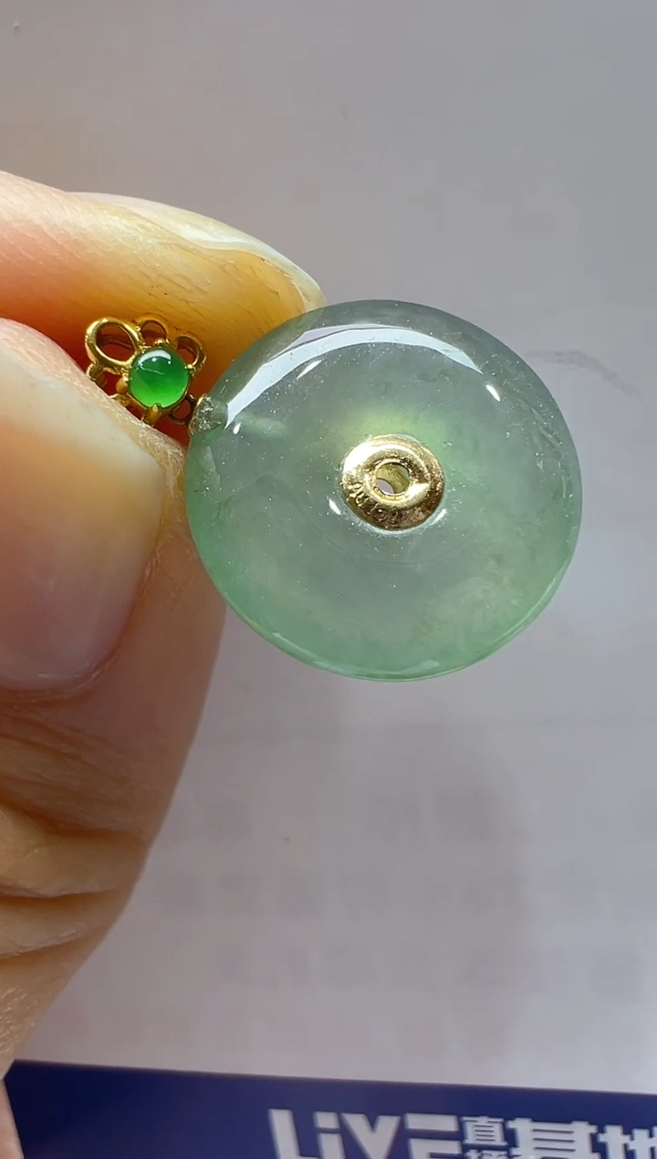 【闪购商品】翡翠吊坠(不含链)18K金镶嵌多样性团购发一件